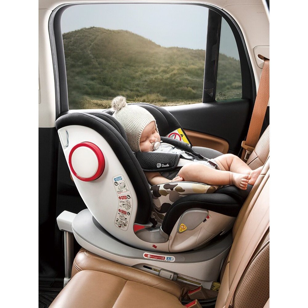 สไตล์ใหม่ Pro07 ปี เบาะนั่งนิรภัยสาหรับเด็ก รถ isofix หมุนได้ 360 องศา Baby