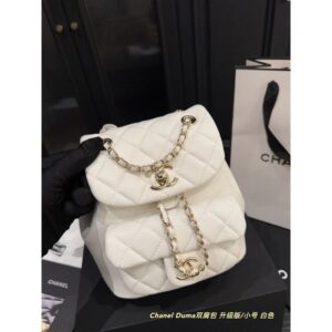 Overseas Order กล่องพับขนาดเล็กรุ่นอัพเกรดขนาด 1819 Chanel Duma Backpack