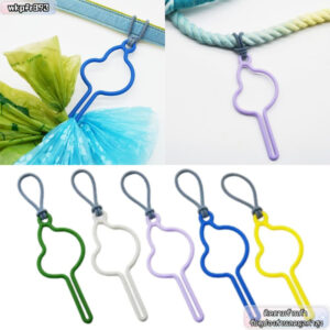 Wkpfr893กระเป๋าใส่ถุงขยะสัตว์เลี้ยงวัสดุ หน้า ติดตั้งง่ายเครื่องจ่ายถุงเซ่อสุนัขแฮนด์ฟรีกันน้าลูกสุนัขที่ใส่สายจูงอุปกรณ์สัตว์เลี้