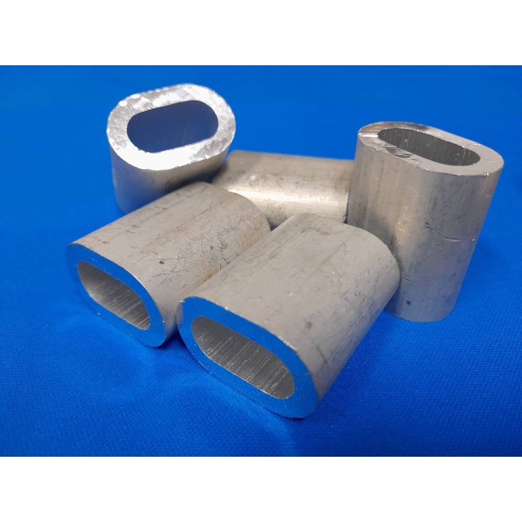 ปลอกอลูมิเนียม ปลอกสลิง ย้ำสายสลิง สำหรับสลิง แข็งแร็งทนทาน