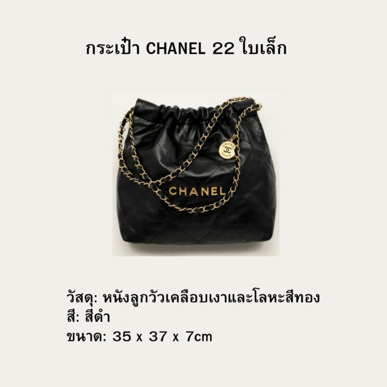 CHANEL 22 Small สนใจทักมาคุยราคาได้ค่ะ